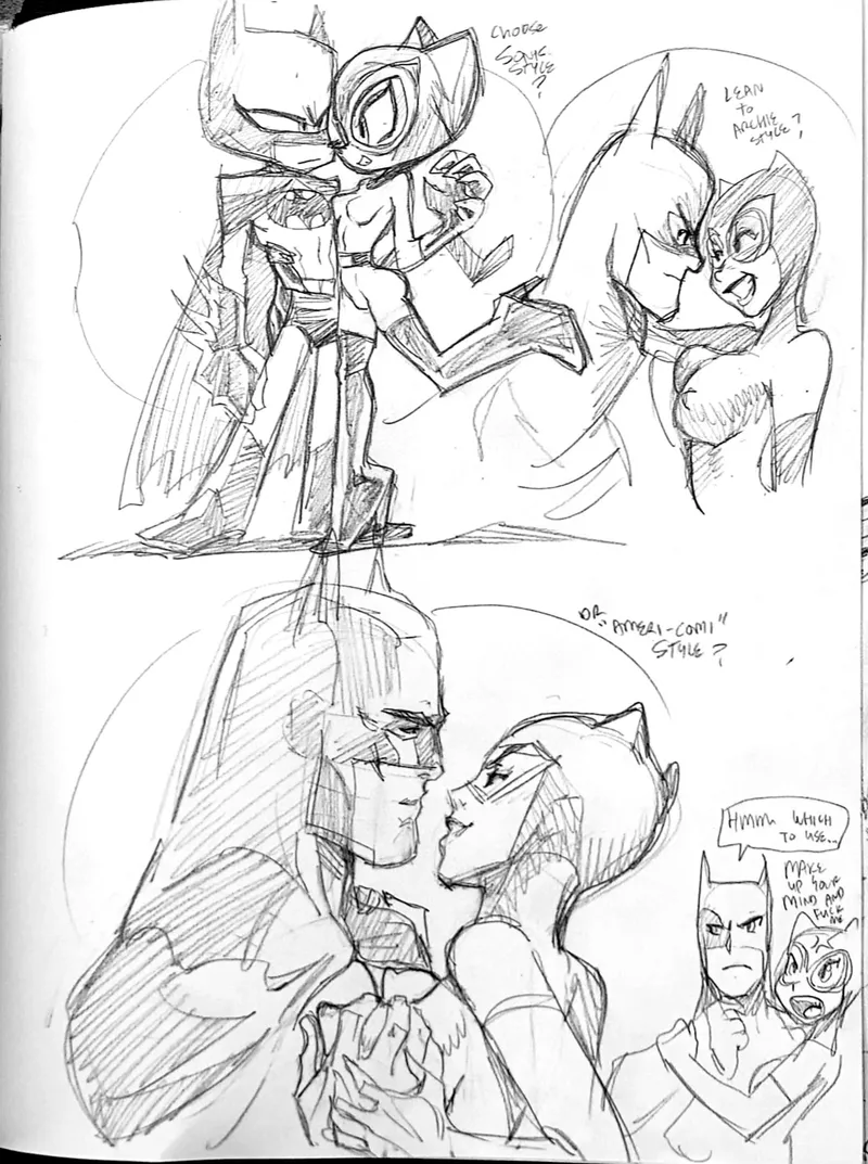 Booty Doc Goof-Off – Batman x Catwoman — cover
