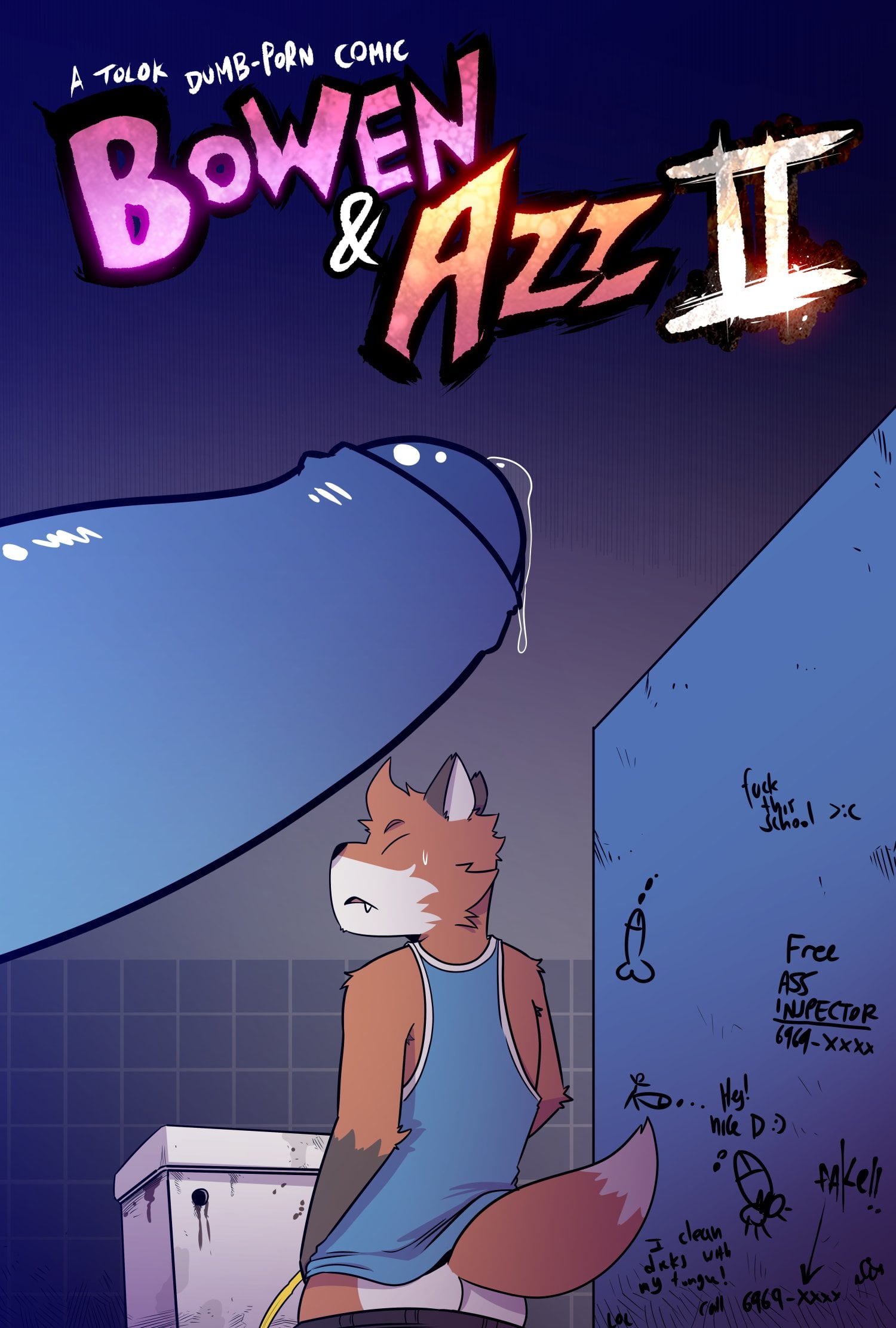 Bowen & Azz 2 (WIP) comic porn — cover