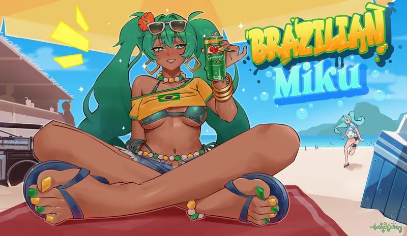 Brazilian Miku! comic porn — cover