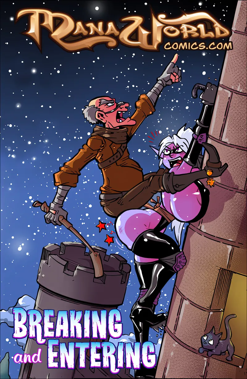 Breaking And Entering comic porn — cover