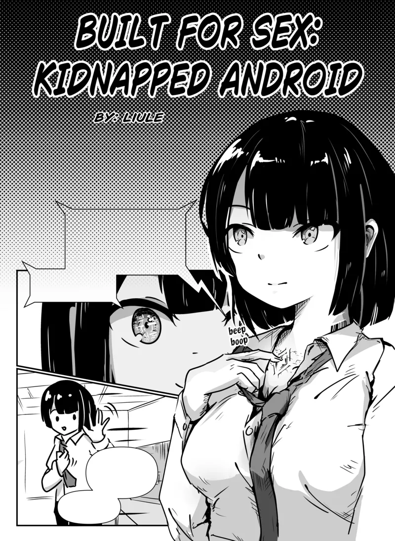 Built For Sex – Kidnapped Android comic porn — cover