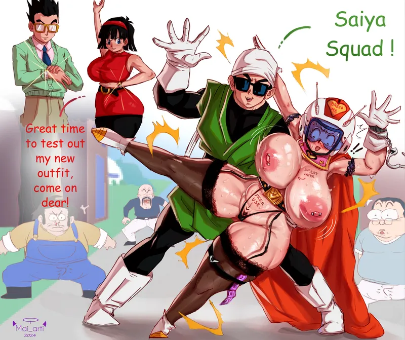 Bulma Was Right, Videl’s Outfit Really Got Gohan Excited comic porn — cover