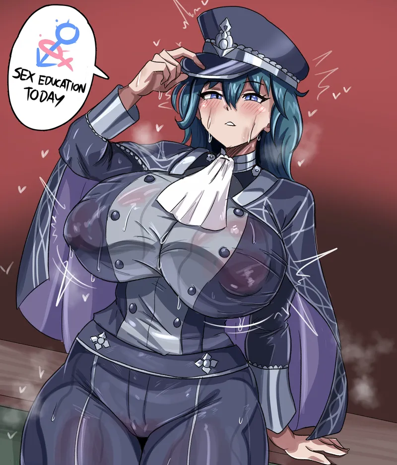 Byleth’s Sex Education comic porn — cover