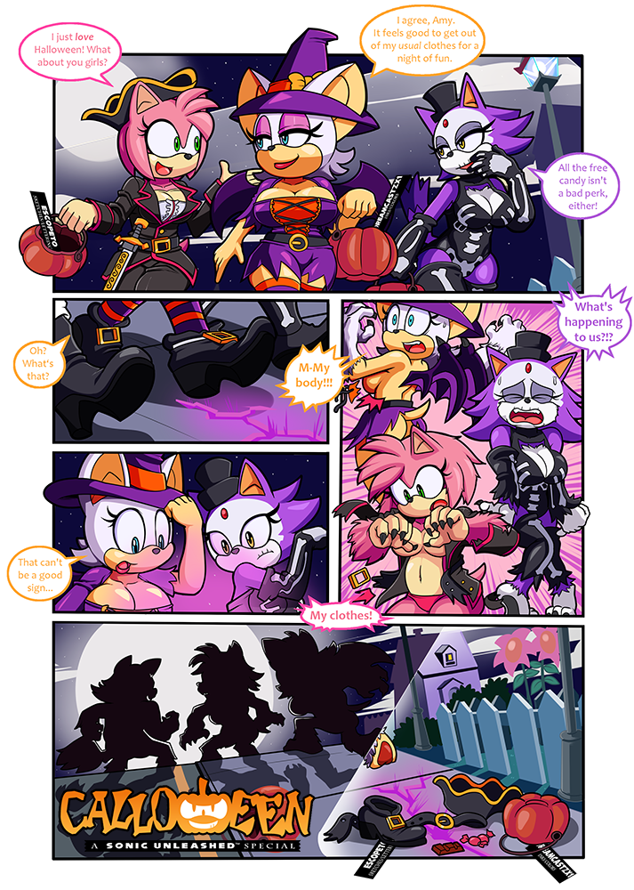 Calloween - A Sonic Unleashed Special — cover