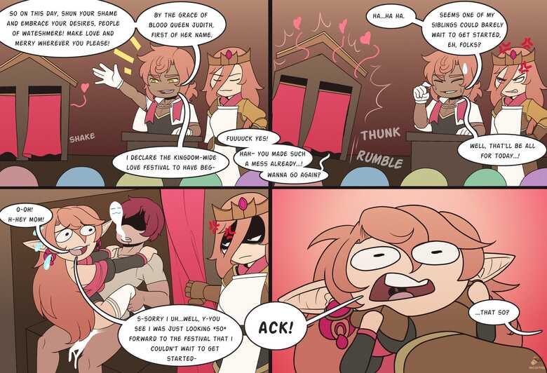 Camilla’s Fun With The Family comic porn — cover
