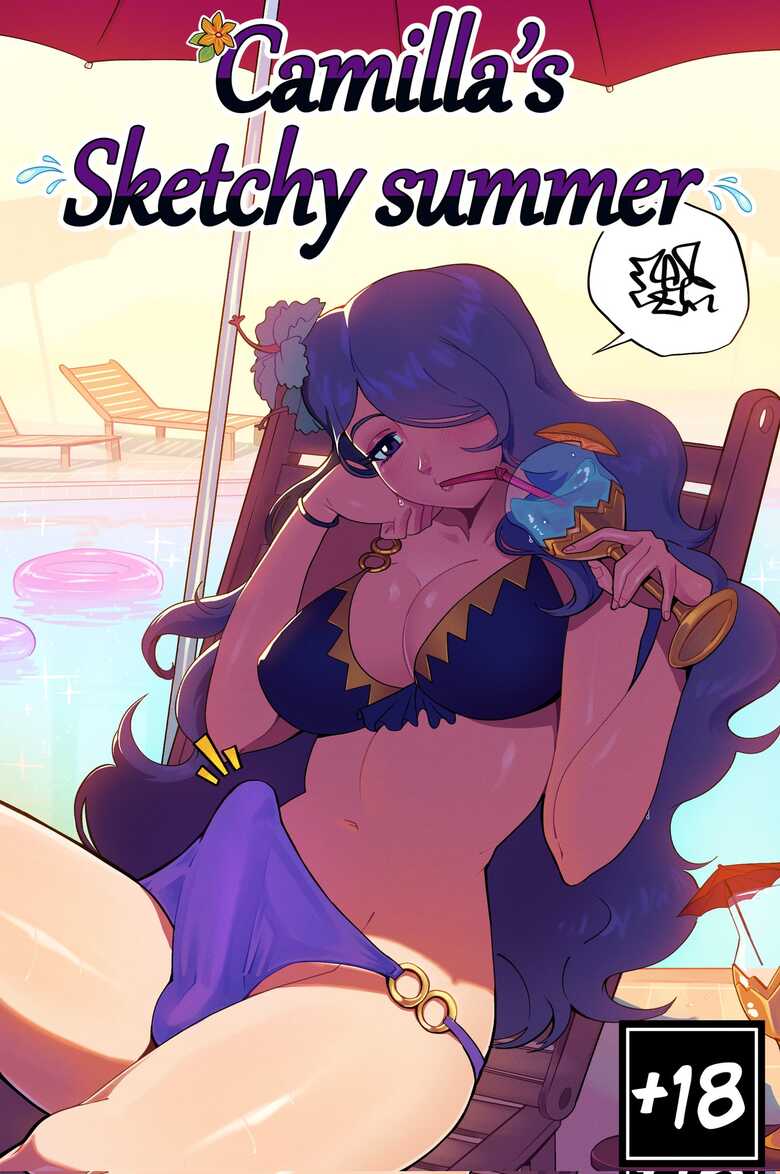 Camilla’s Sketchy Summer comic porn — cover
