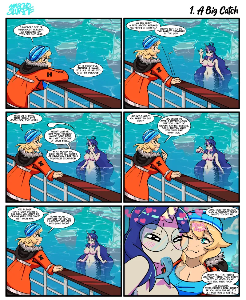 Cammer’s Siren Song comic porn — cover