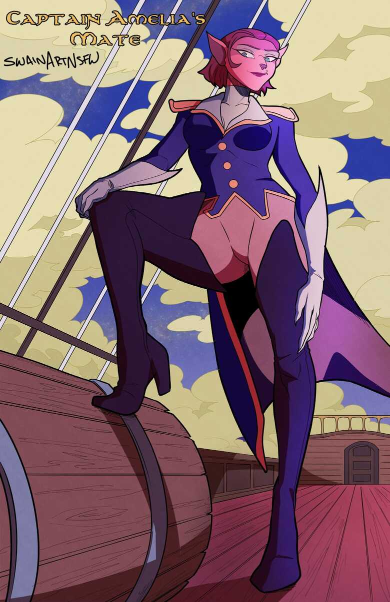 Captain Amelia’s Mate — cover