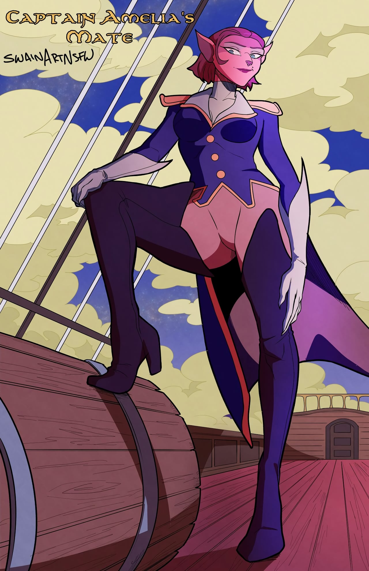 Captain Amelia's Mate — cover