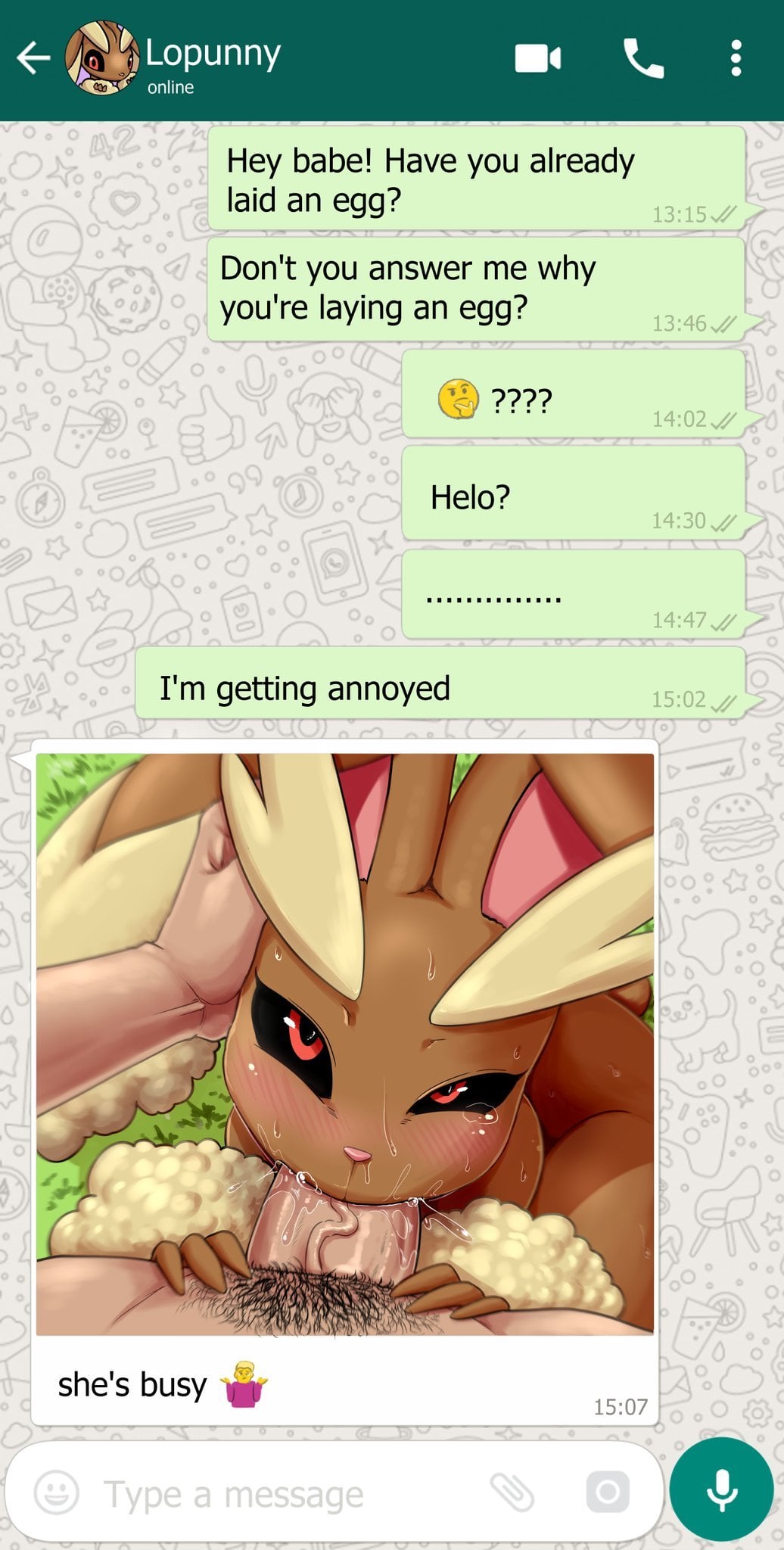 [castagno] Lopunny’s Breeding Session (Pokemon) comic porn — cover
