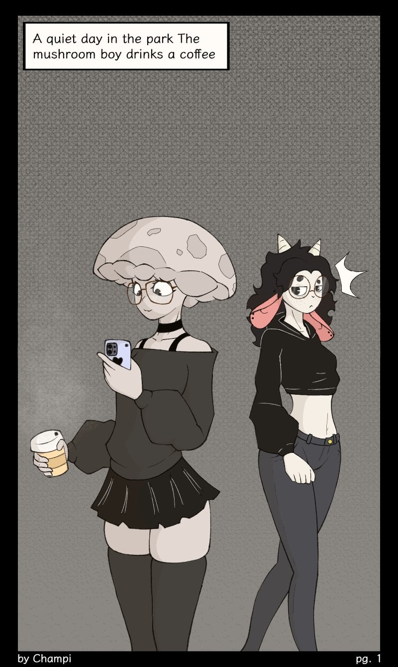 Champi’s Weekend comic porn — cover