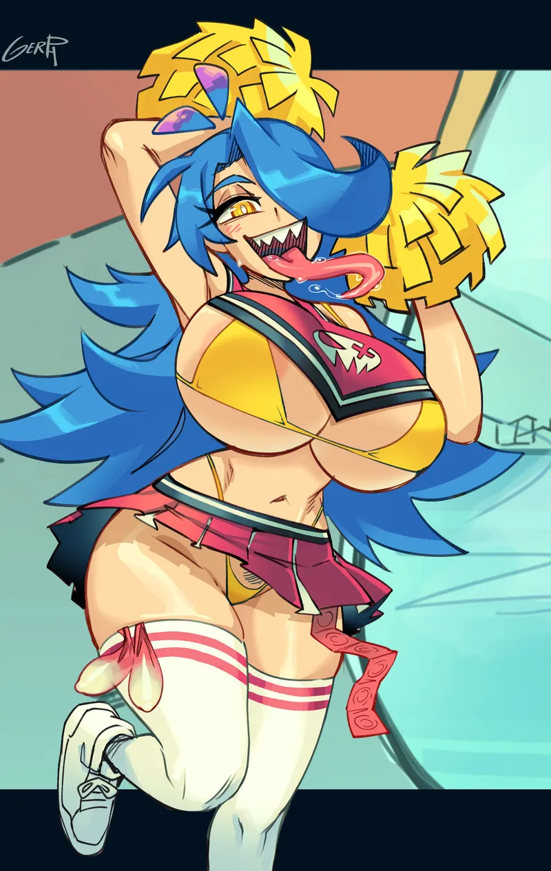 Cheerleader Skarpne comic porn — cover