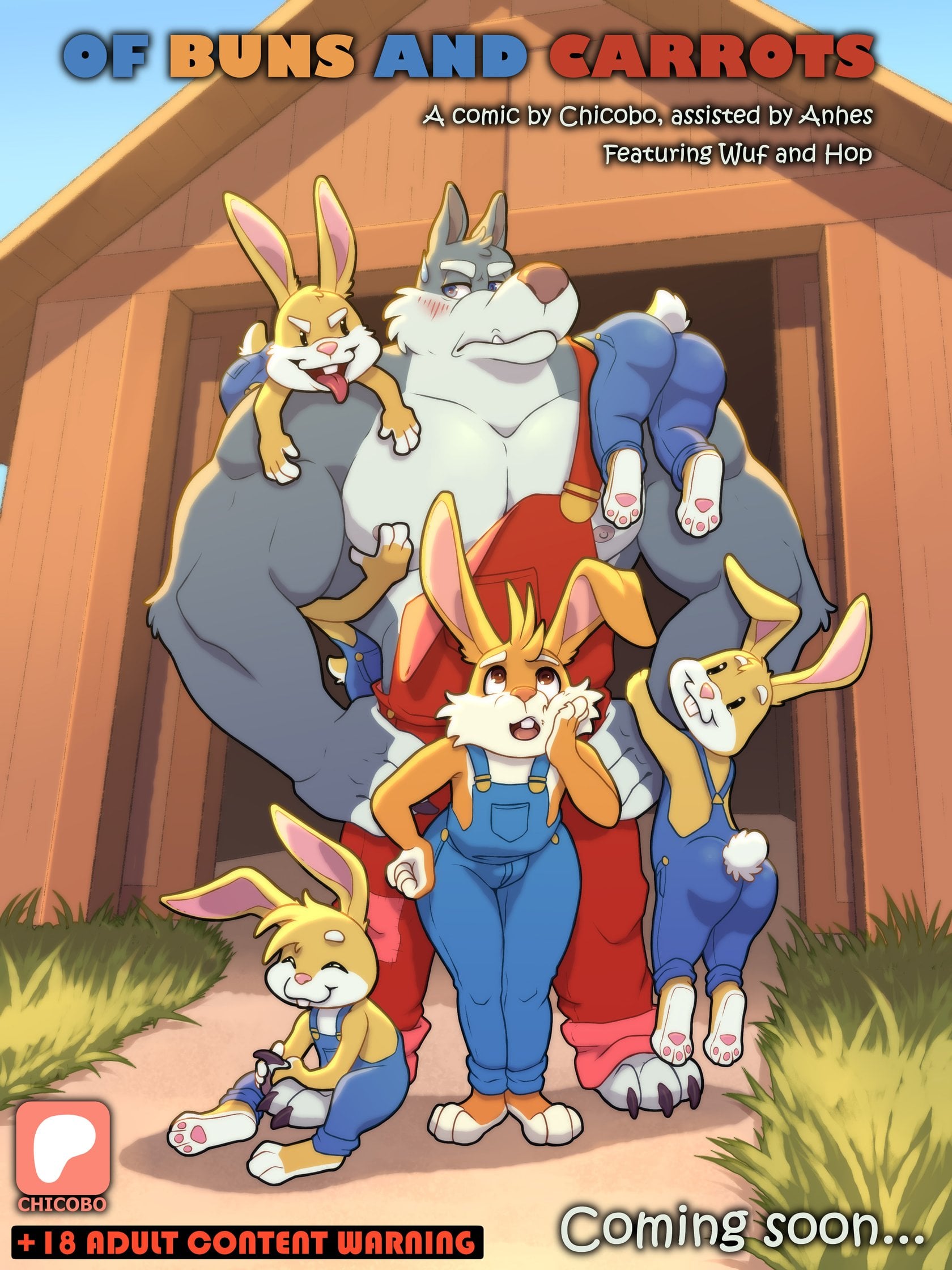 [Chicobo] Of Buns and Carrots — cover