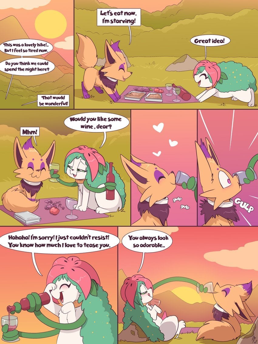 Chip and Meadow’s night out comic porn — cover