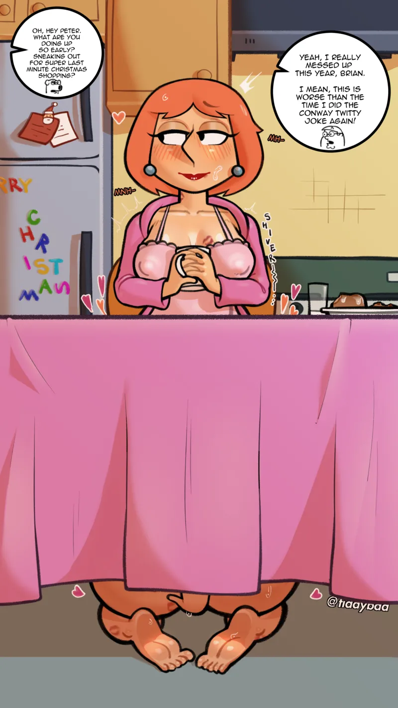 Christmas Breakfast comic porn — cover