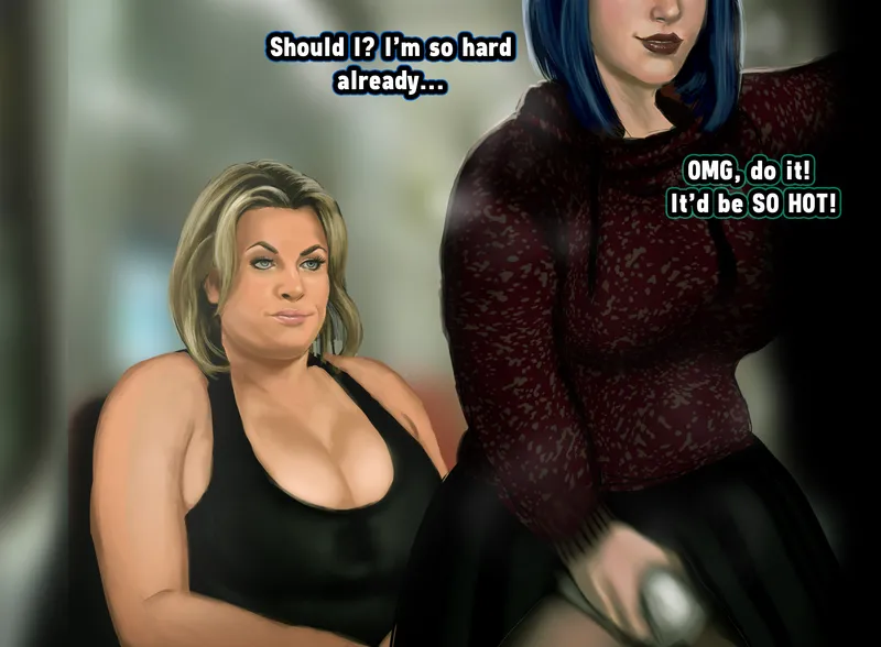Cindy On The D-Line comic porn — cover