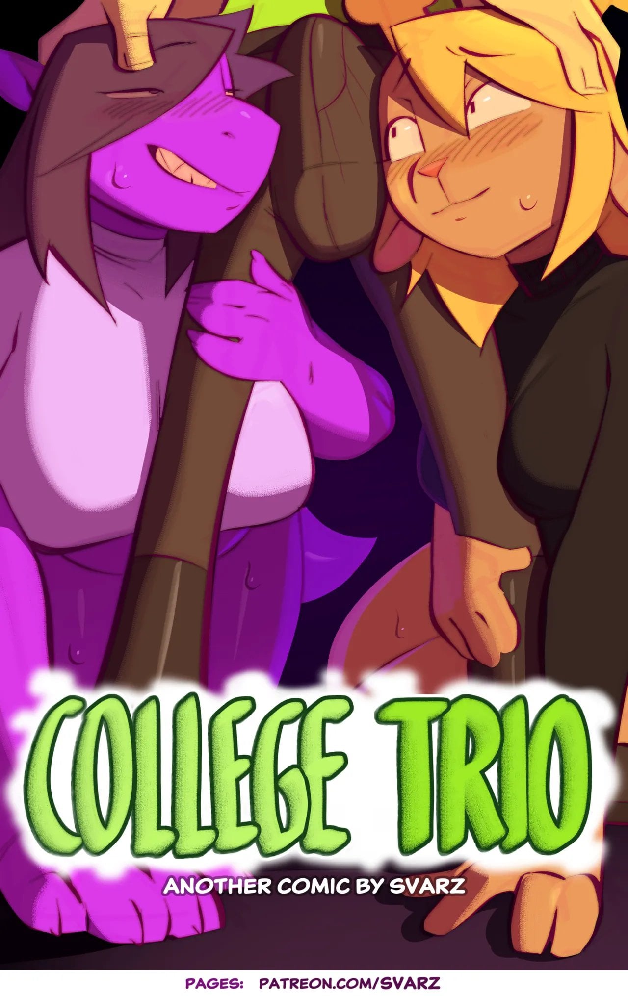 College Trio +Extras (Ongoing) comic porn — cover