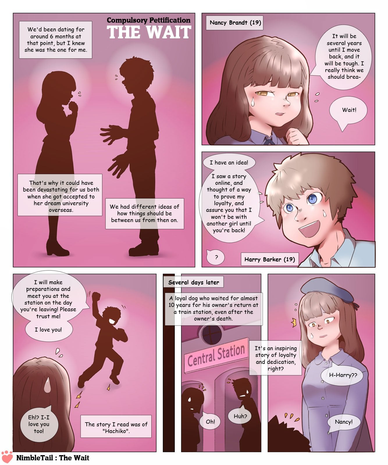 ComPet: The Wait comic porn — cover