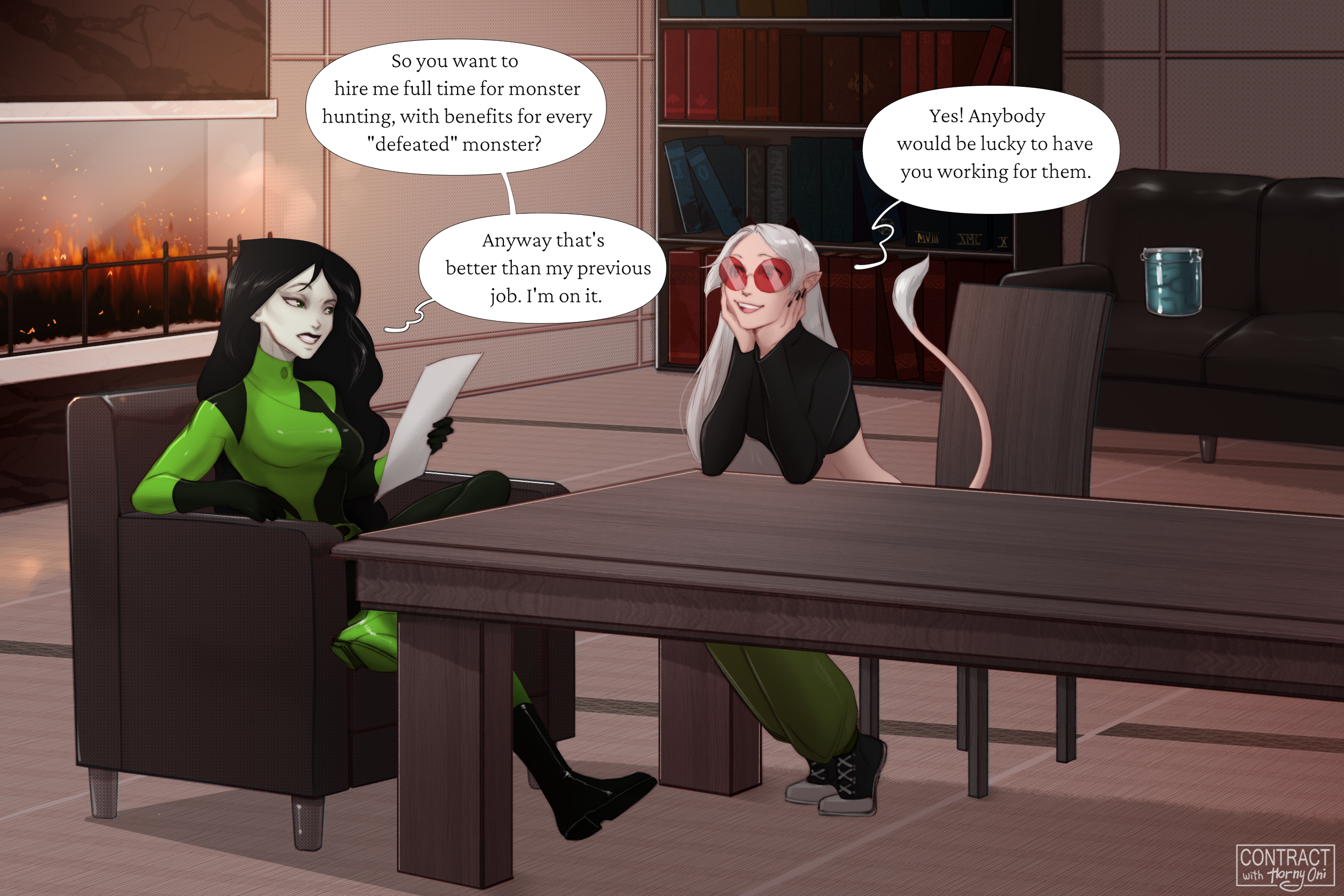 Contract with Shego — cover