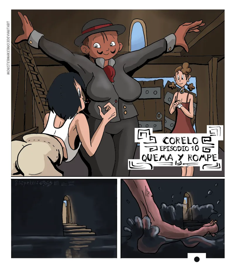 Corelo 10 – Burn And Break — cover