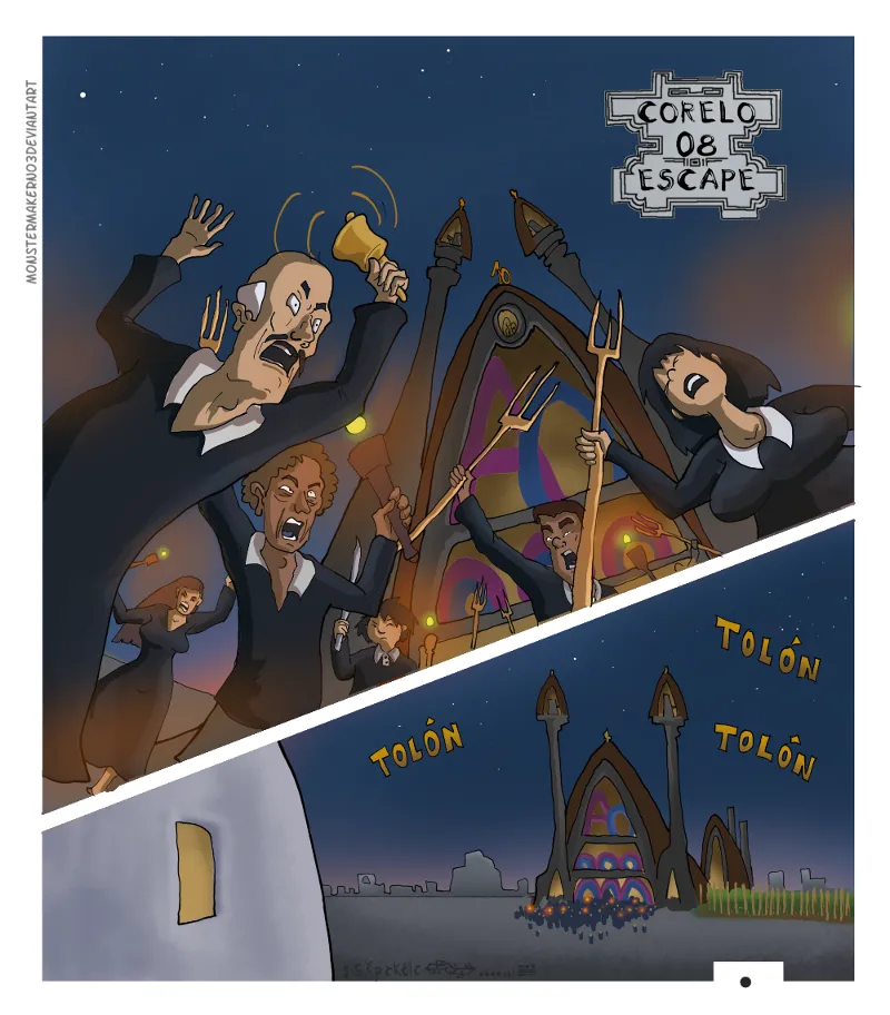 Corelo 8 – Escape — cover