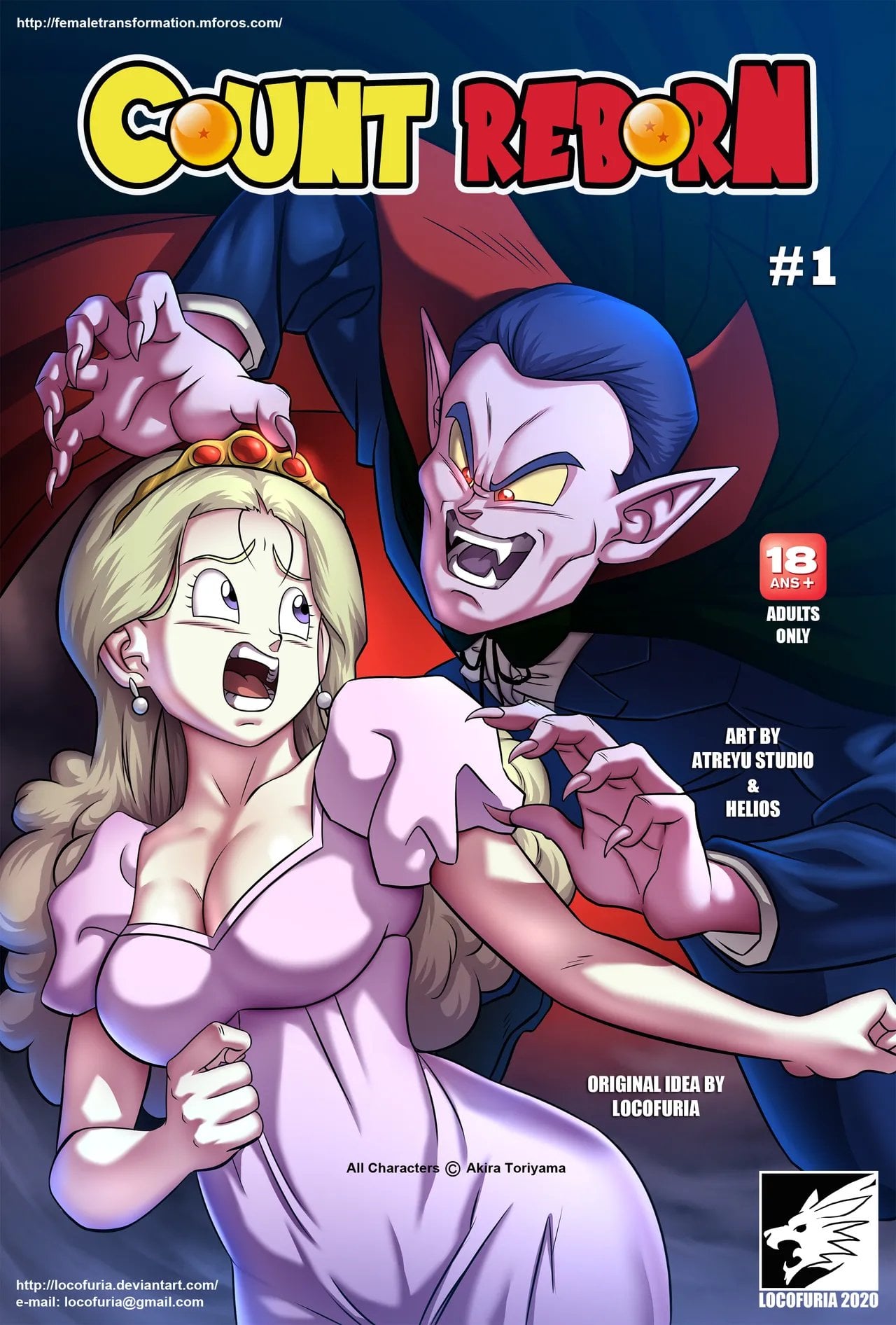 Count Reborn 1 comic porn — cover