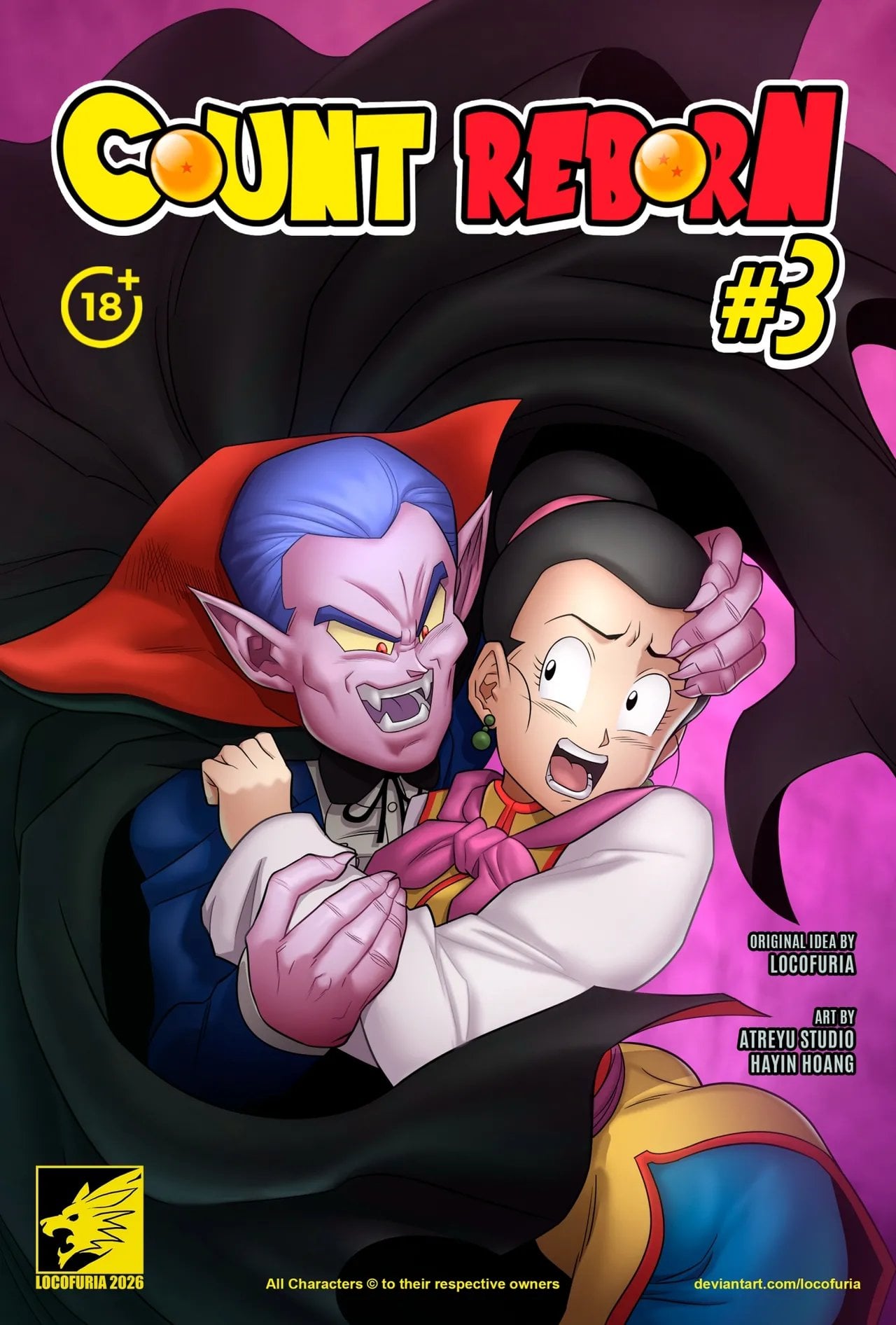 Count Reborn 3 comic porn — cover