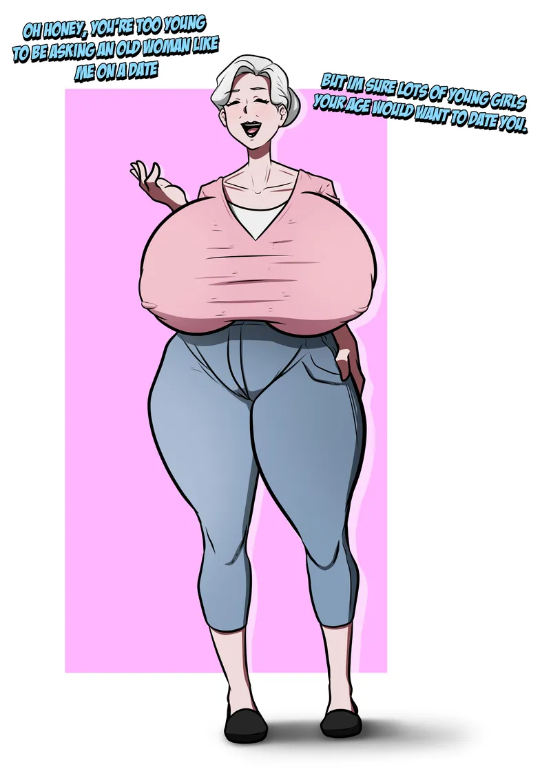 Courting A Gilf comic porn — cover