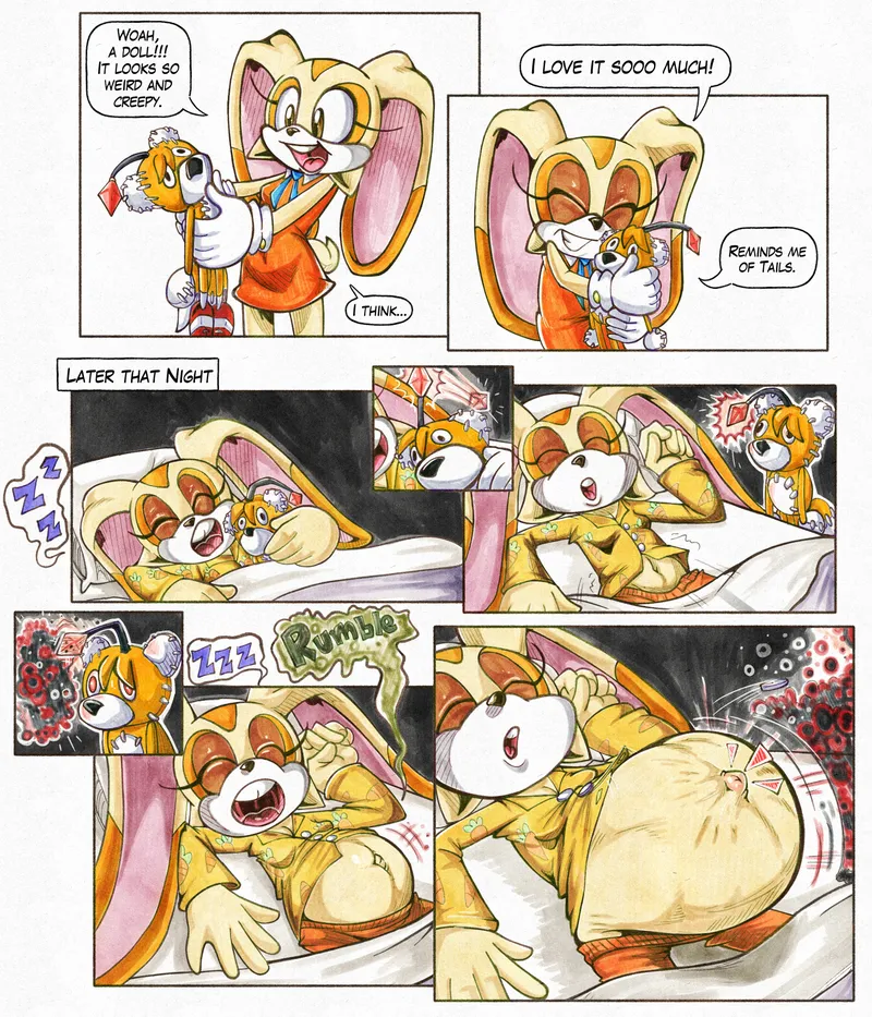 Cream’s New Doll comic porn — cover