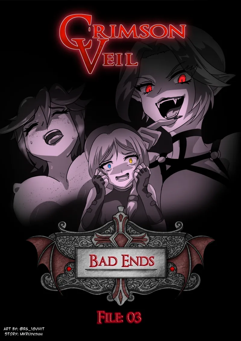 Crimson Veil Bad Ends – File 3 comic porn — cover