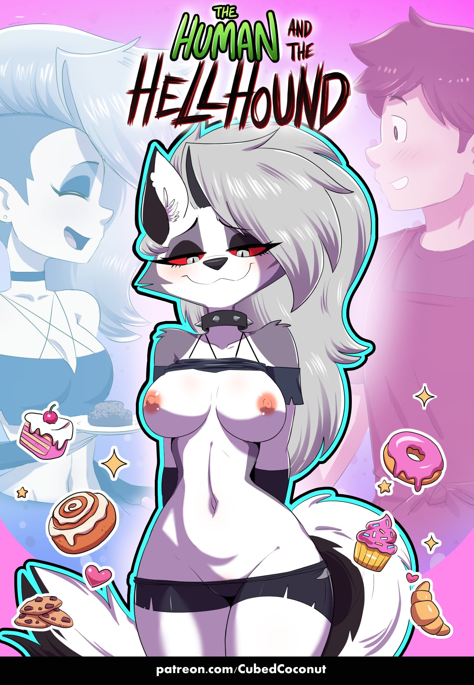 [CubedCoconut] The Human and the Hellhound (Helluva Boss) [Spanish] [Kamus2001] (Ongoing) — cover