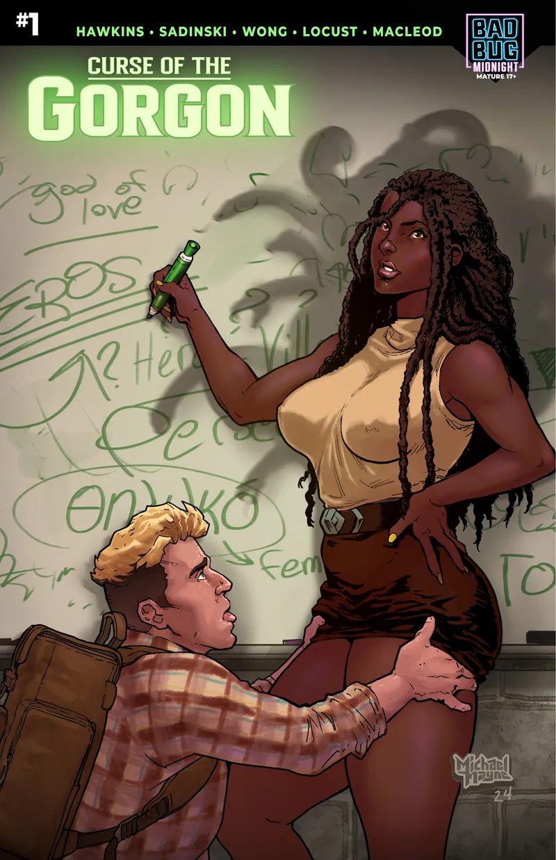 Curse Of The Gorgon 1 — cover