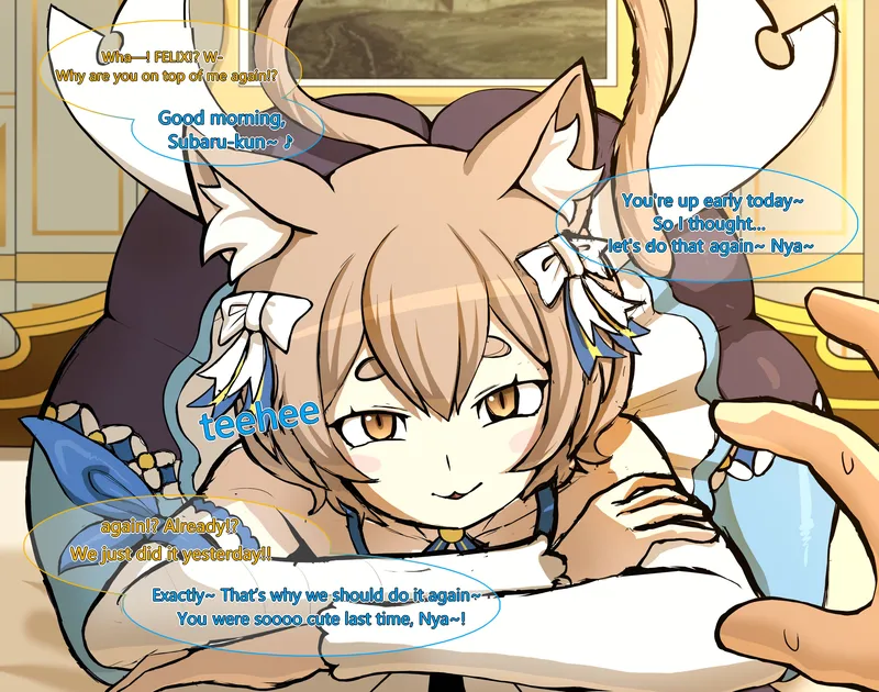 Cute Felix Argyle comic porn — cover