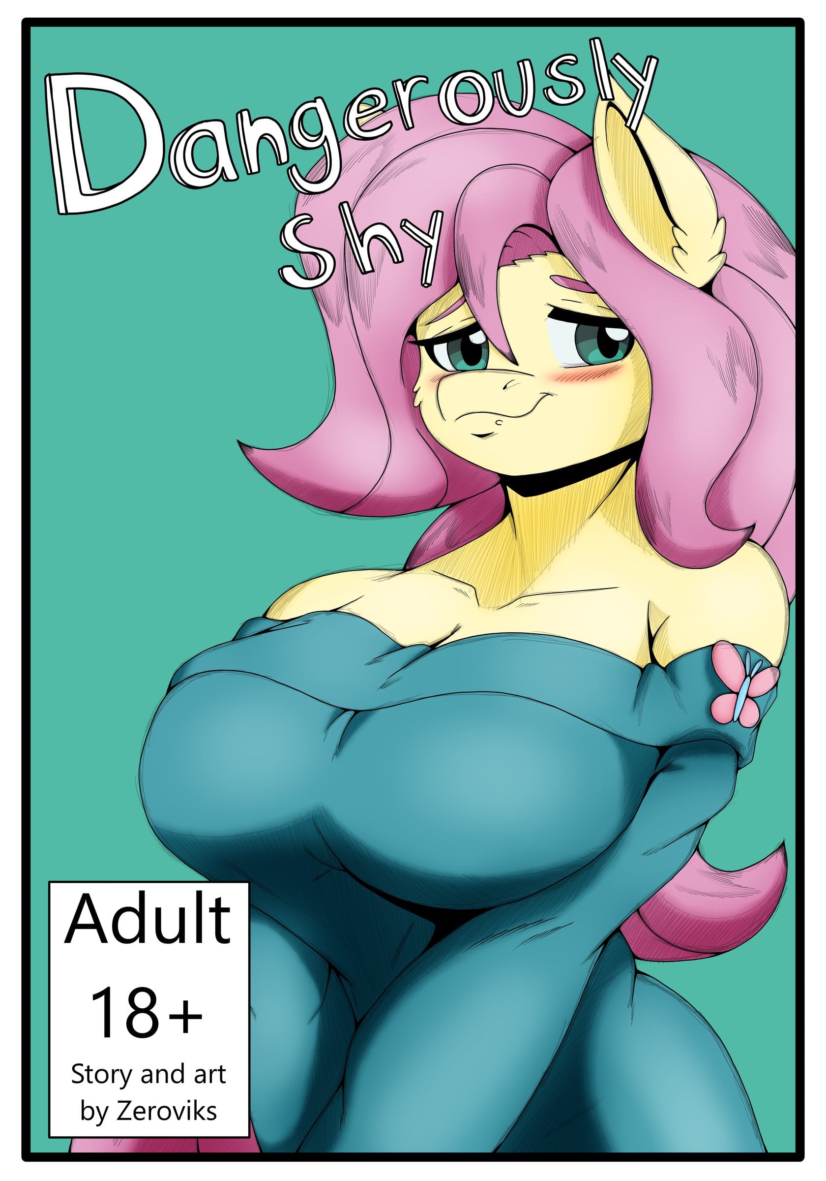Dangerously Shy (WIP) comic porn — cover