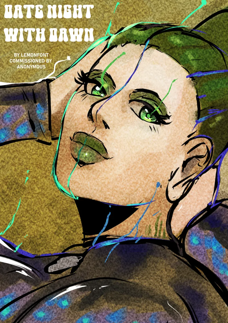 Date Night With Dawn comic porn — cover