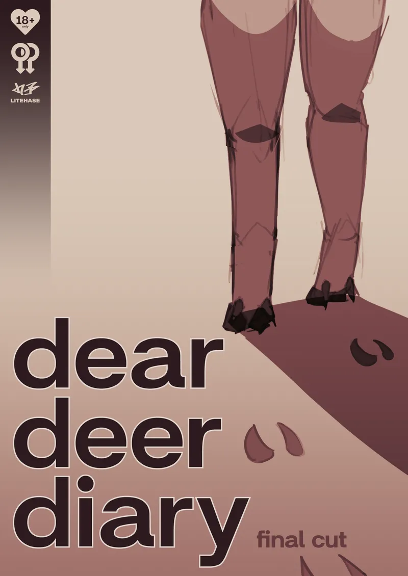 Dear Deer Diary comic porn — cover