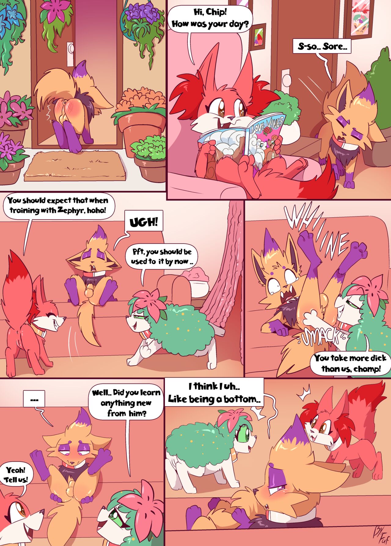 Deepest Desires comic porn — cover