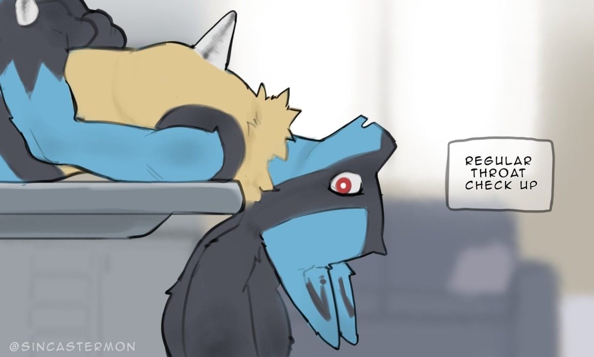 Dental Visit for Lucario — cover