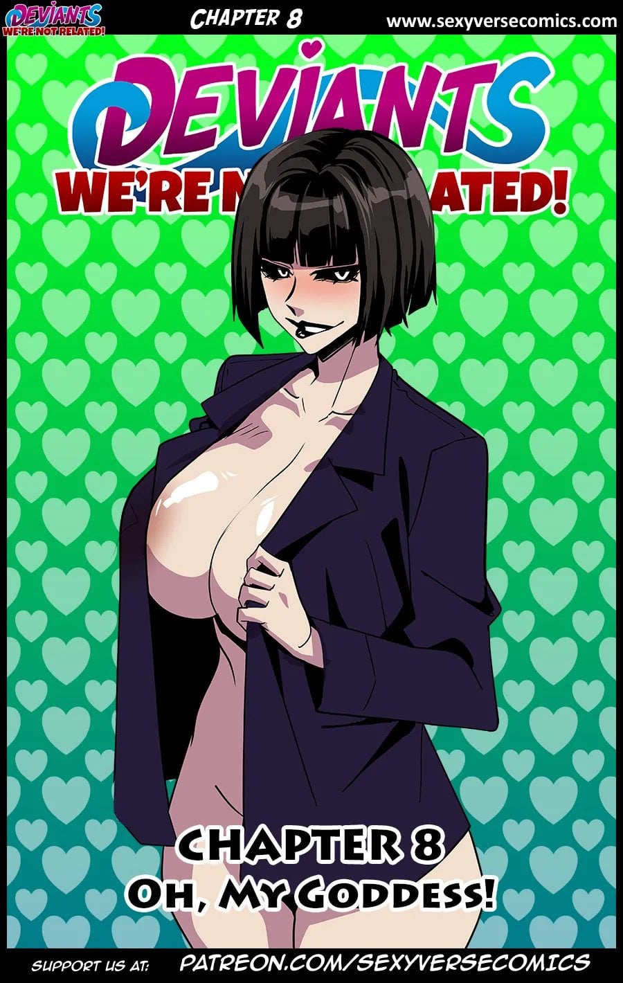 Deviants:We’re Not Related ! Chapter 8 Oh, My Goddess! comic porn — cover