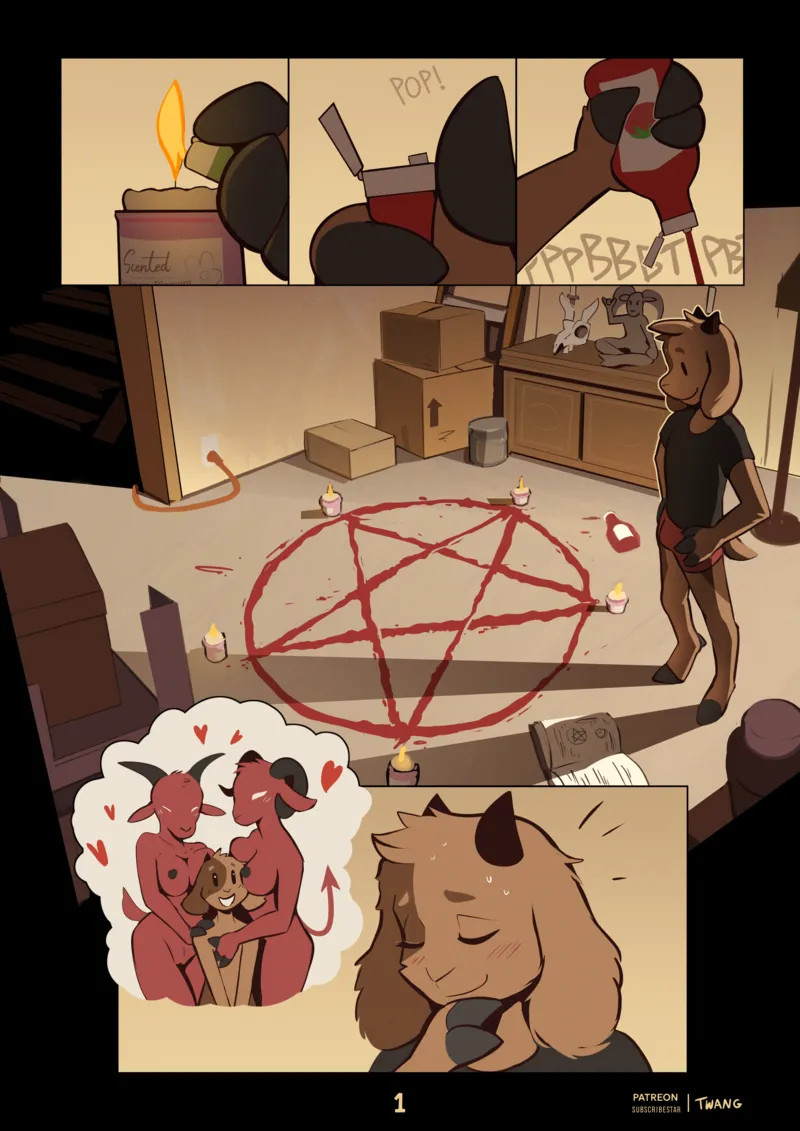 Devil’s Advocates comic porn — cover