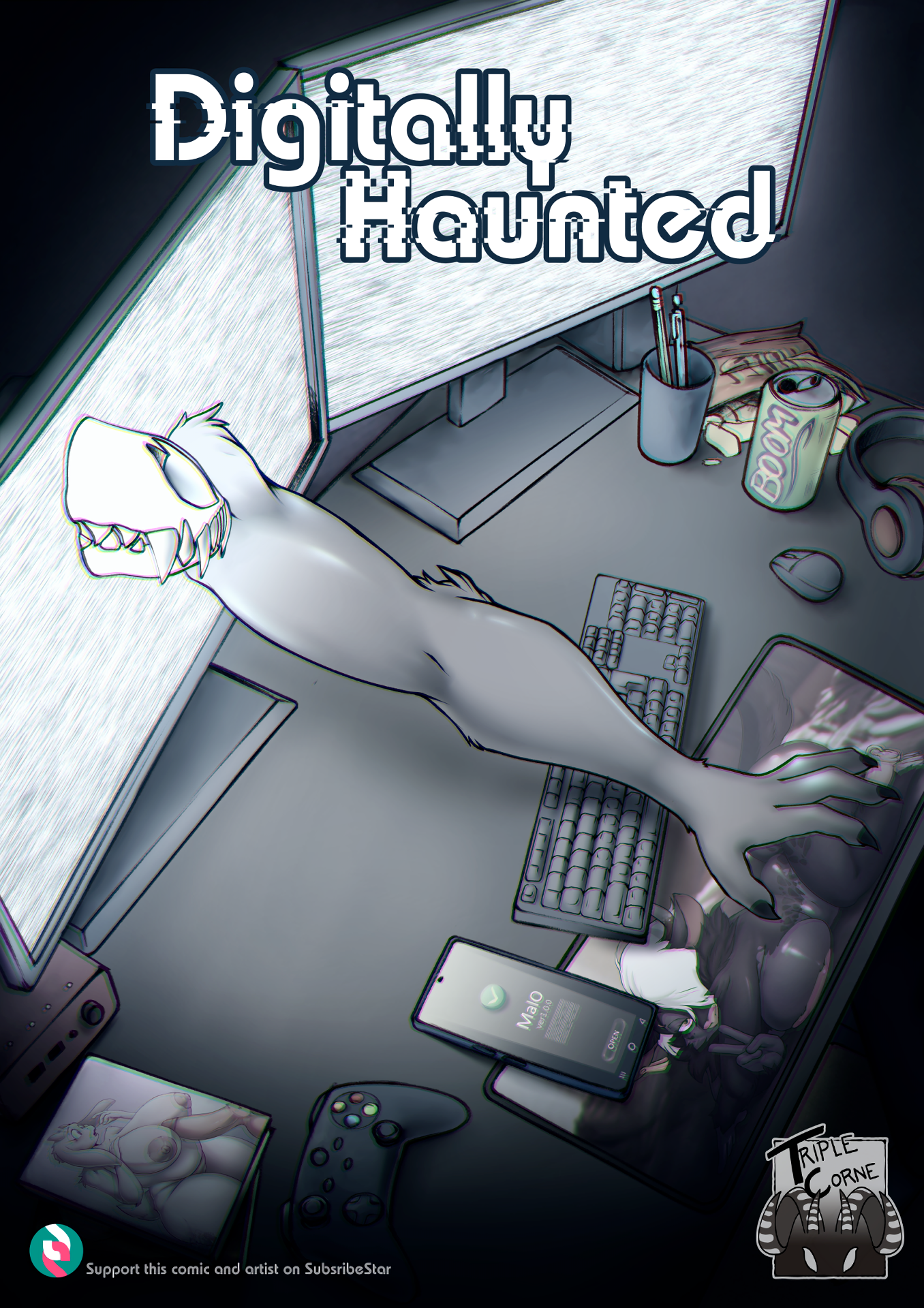Digitally Haunted — cover