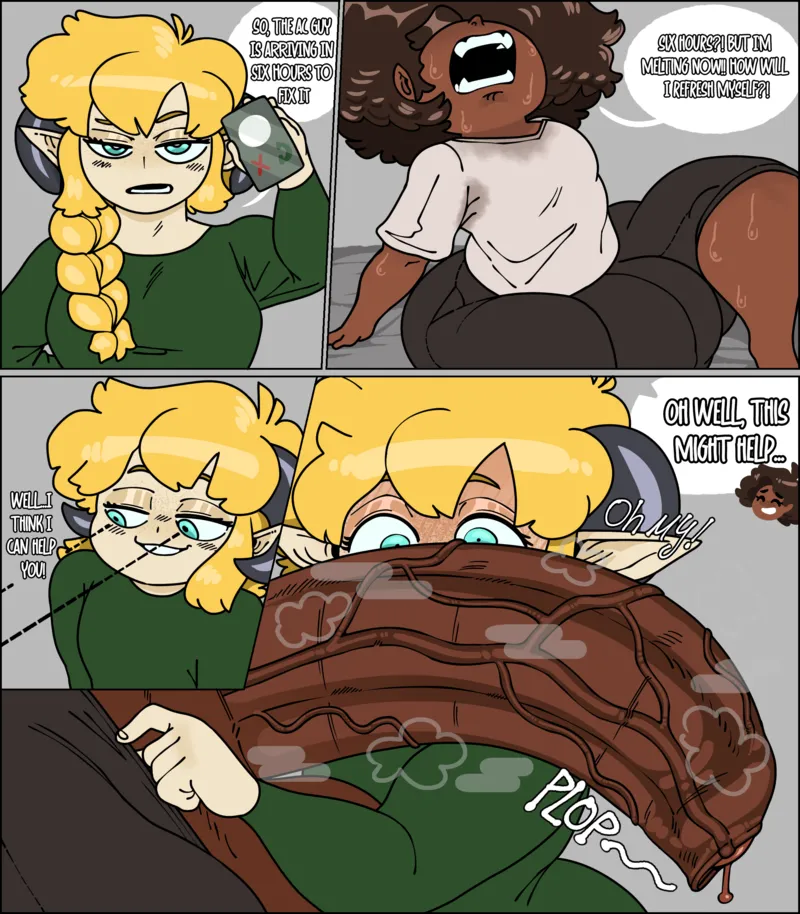Dio x Val comic porn — cover