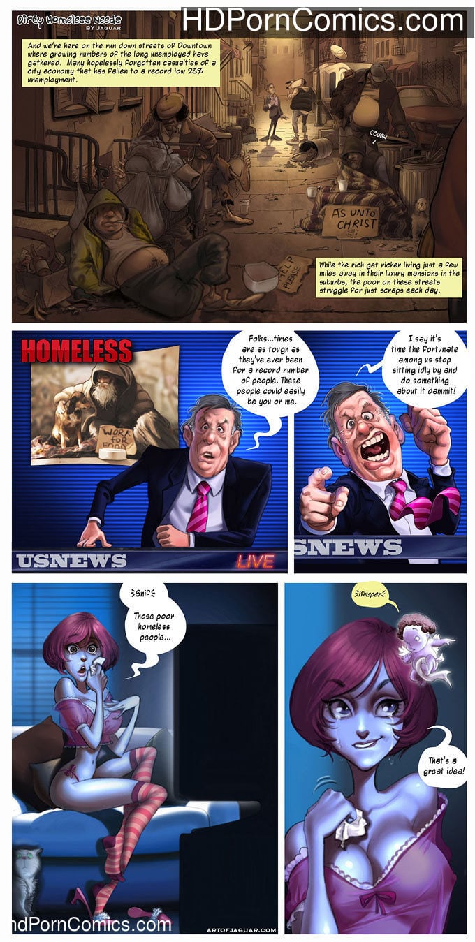 Dirty homeless Needs free — cover
