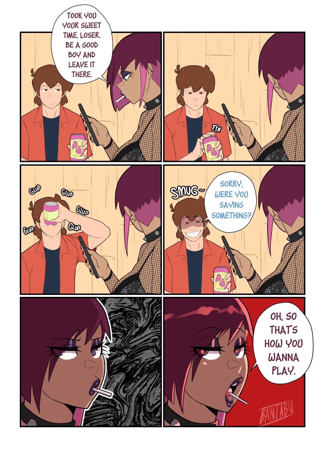 Don’t fight her back. That’s her queue to get in the sheets comic porn — cover