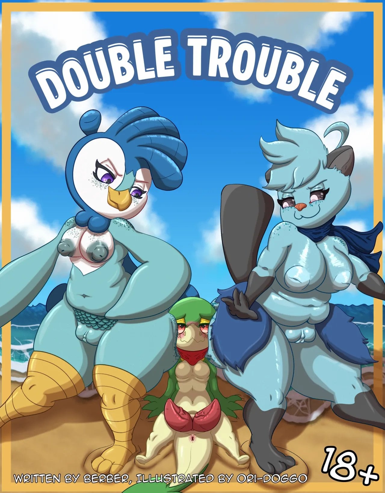 Double Trouble comic porn — cover