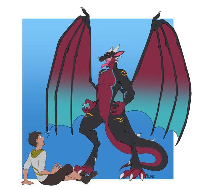 Dracthyr Master comic porn — cover