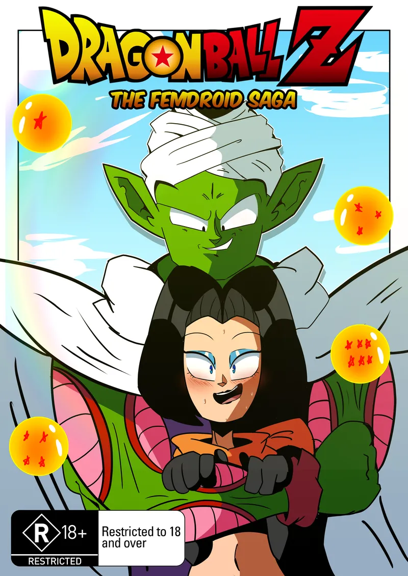 Dragon Ball Z – The Femdroid Saga comic porn — cover