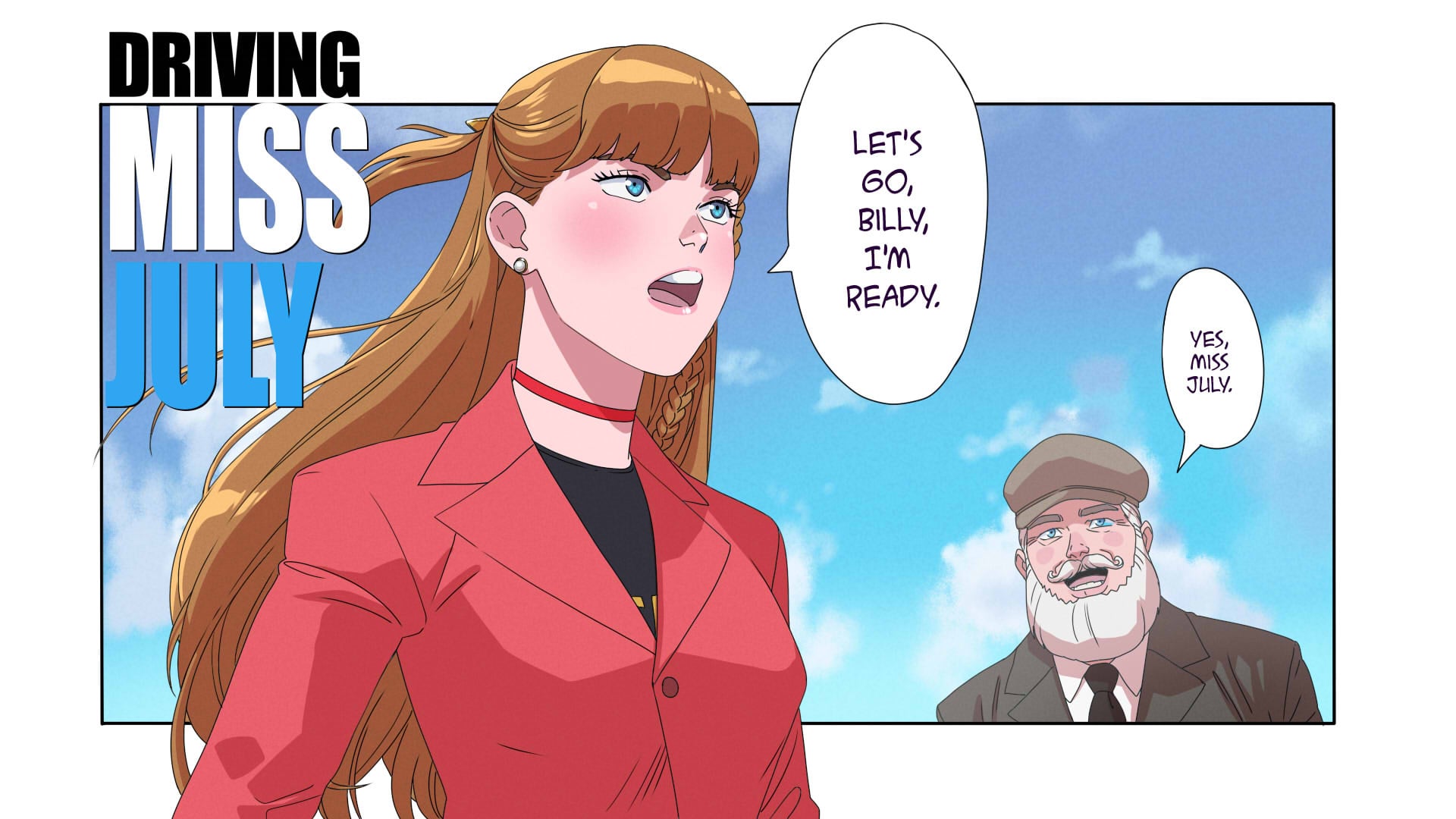 Driving Miss July — cover