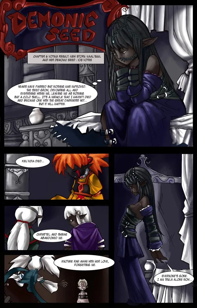 Drowtales 4 – Demonic Seeds — cover