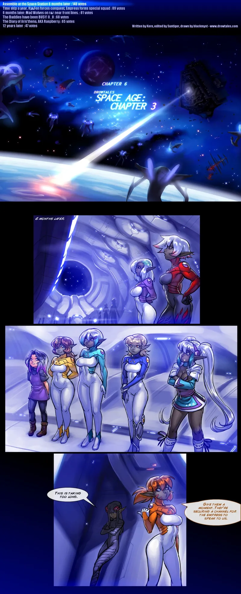 Drowtales – Space Age 3 — cover